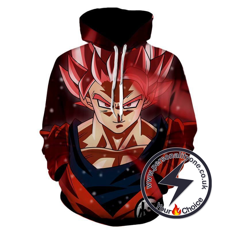 Dragon Ball Z - Goku Kaioken 10X 3D - Hoodies